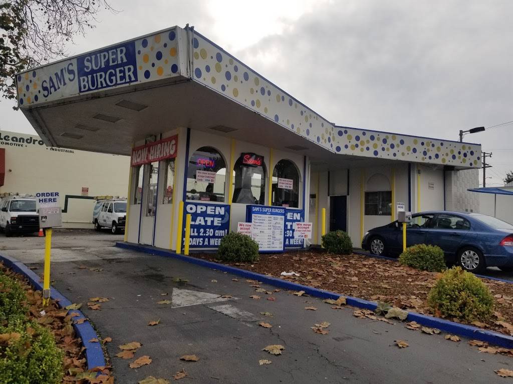 Sams Super Burgers | meal takeaway | 501 E 14th St, San Leandro, CA 94577, USA | 5105680122 OR +1 510-568-0122