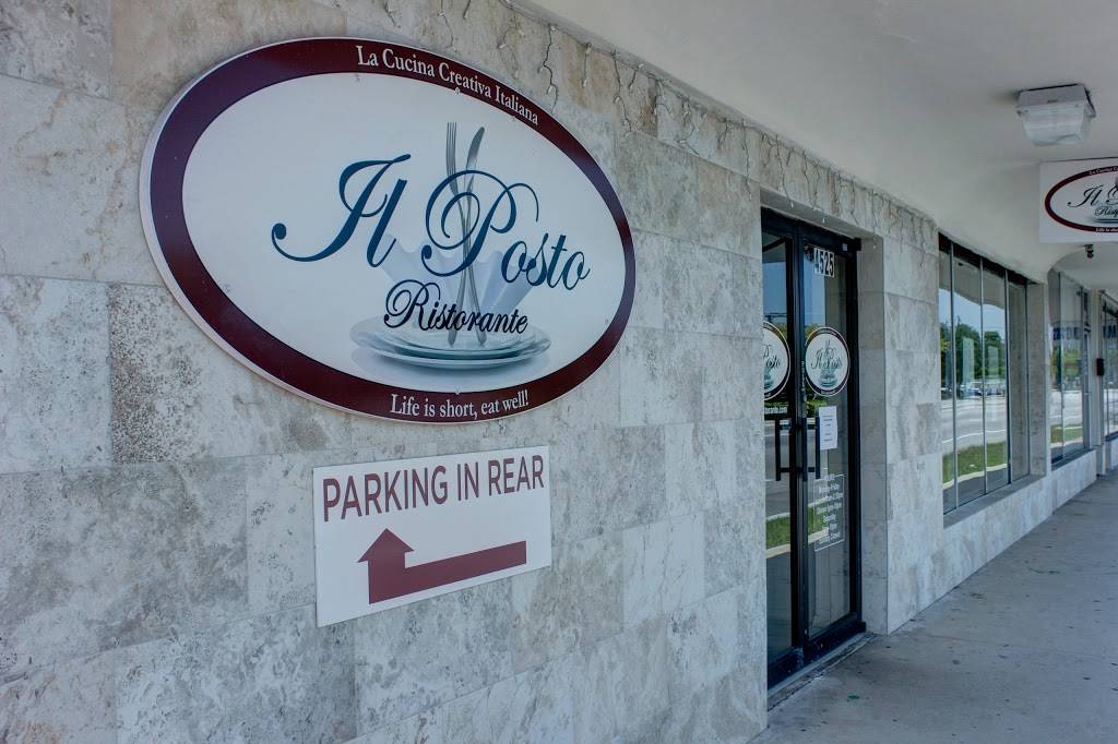 Il Posto Ristorante | restaurant | 4525 Hollywood Blvd, Hollywood, FL 33021, USA | 9547444333 OR +1 954-744-4333