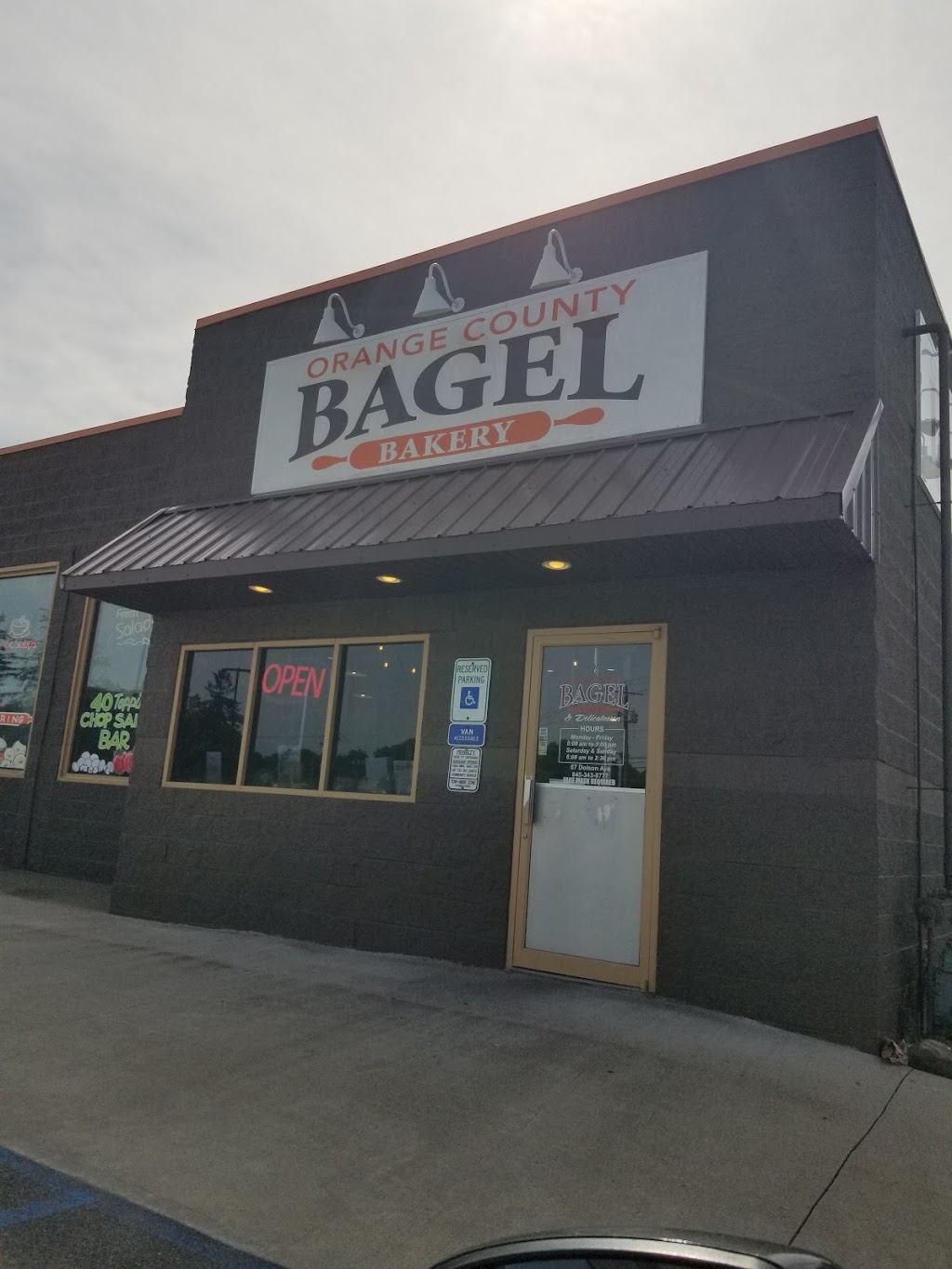 Orange County Bagel Bakery | bakery | 67 Dolson Ave, Middletown, NY 10940, USA | 8453438777 OR +1 845-343-8777