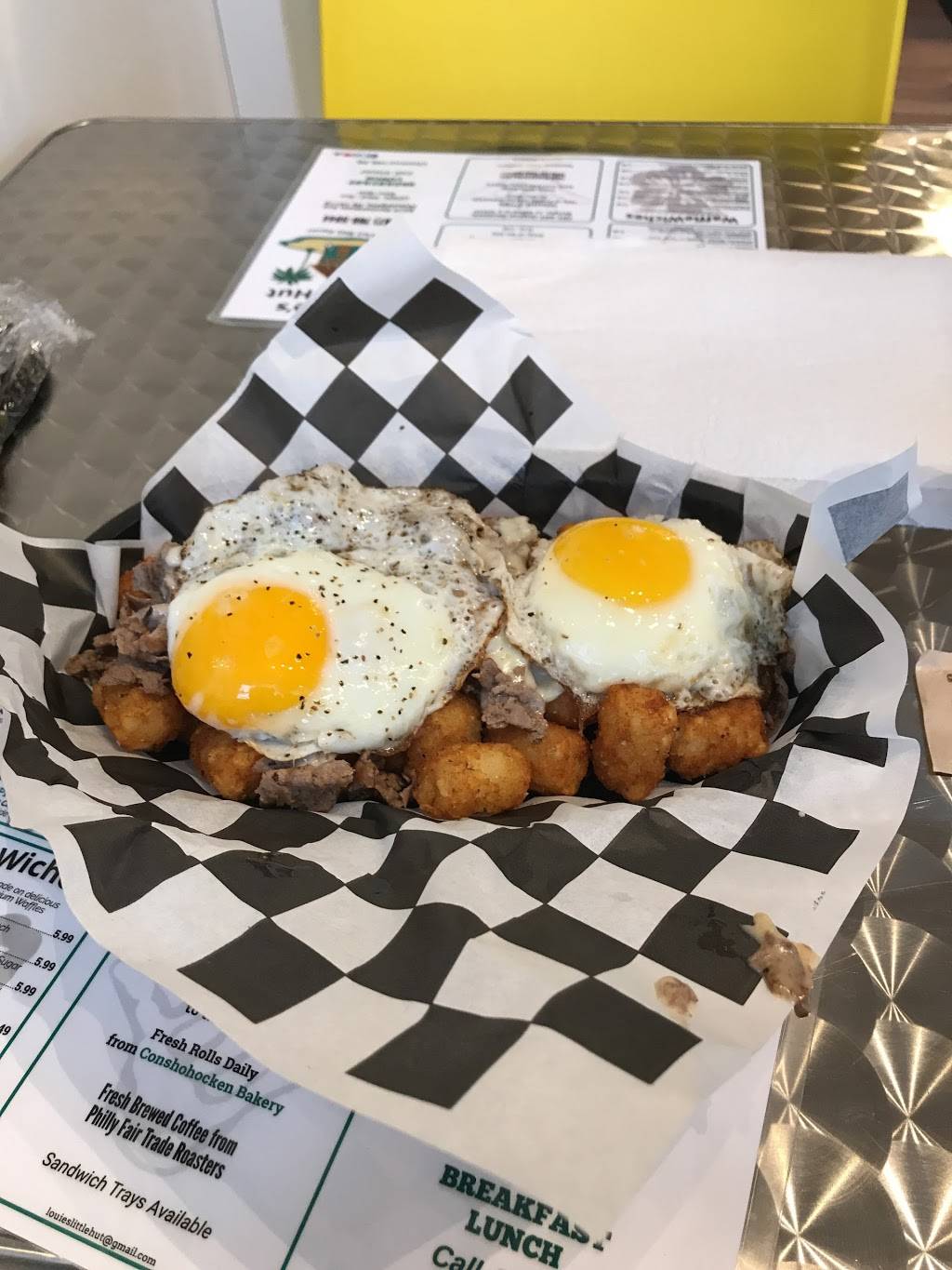 Louies Little Hut | restaurant | 8419 Germantown Ave, Philadelphia, PA 19118, USA | 2677665044 OR +1 267-766-5044