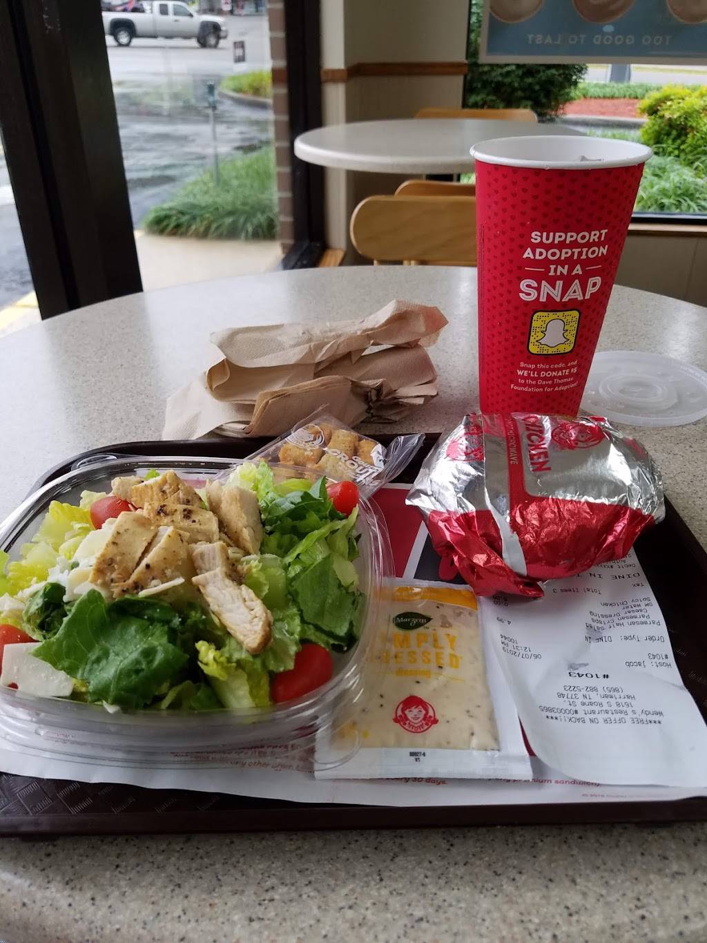 Wendys | restaurant | 1618 S Roane St, Harriman, TN 37748, USA | 8658825223 OR +1 865-882-5223