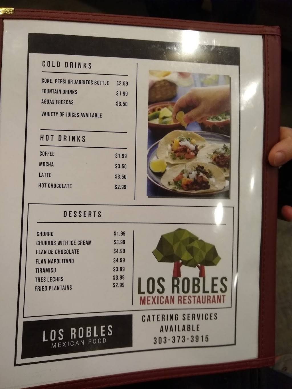 Los Robles | restaurant | 9367 E 59th Ave, Denver, CO 80249, USA | 3033733915 OR +1 303-373-3915
