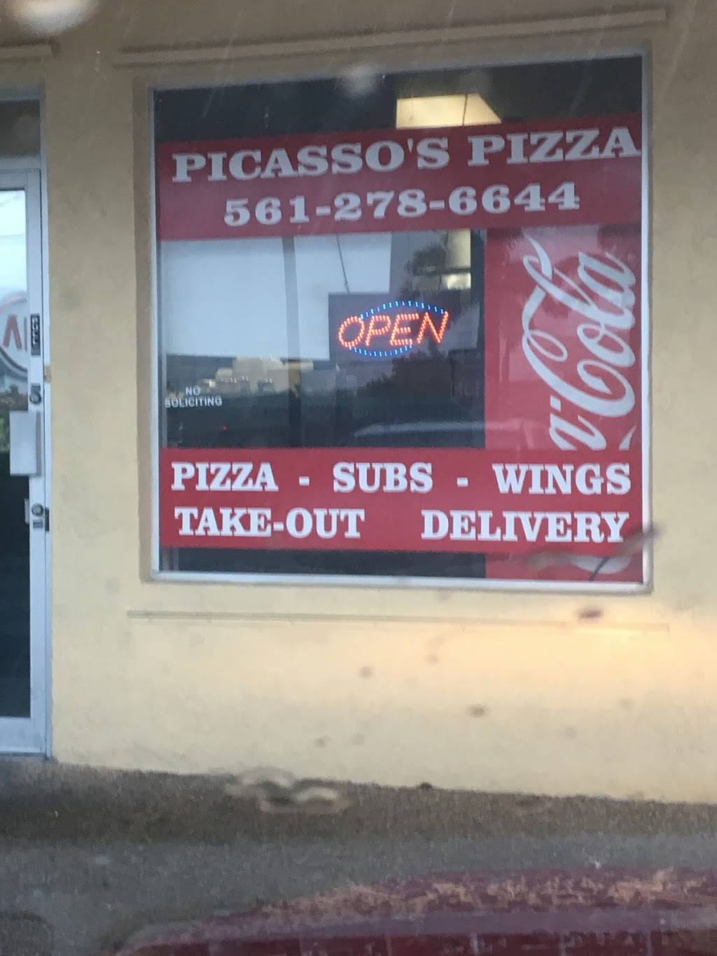 Picassos Pizza | restaurant | 2275 S Federal Hwy, Delray Beach, FL 33483, USA | 5612786644 OR +1 561-278-6644