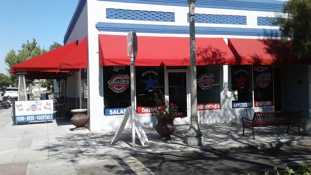 Charlies Stars and Stripes | restaurant | 296 N 2nd Ave, Upland, CA 91786, USA | 9099812411 OR +1 909-981-2411