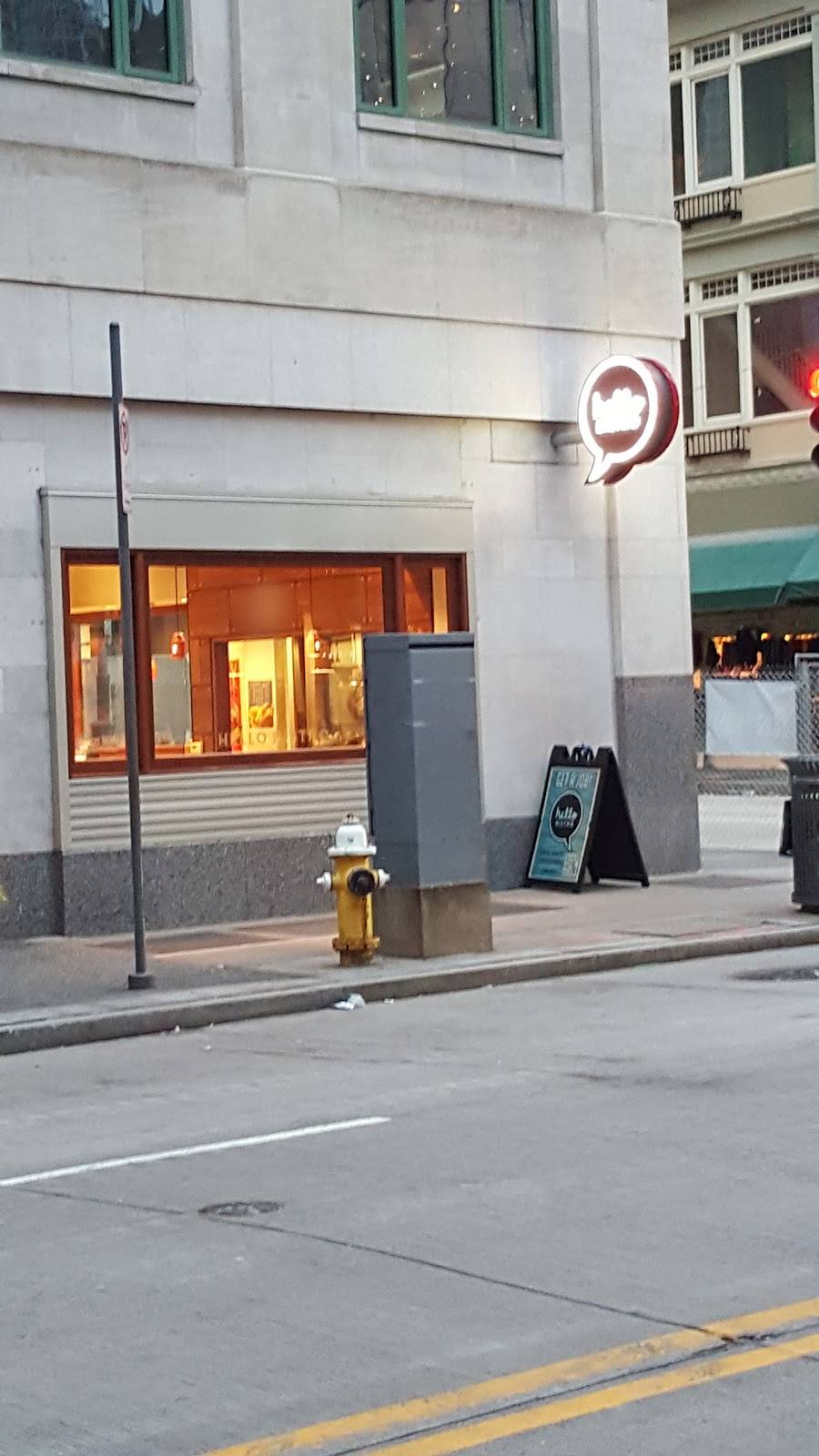 Hello Bistro | restaurant | 292 Forbes Ave, Pittsburgh, PA 15222, USA | 4124340100 OR +1 412-434-0100