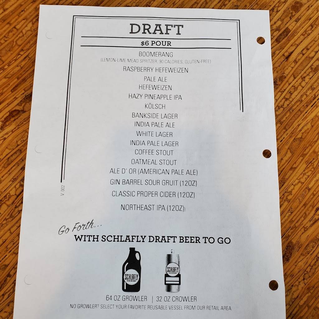 Schlafly Bankside | restaurant | 920 S Main St, St Charles, MO 63301, USA | 6369462739 OR +1 636-946-2739