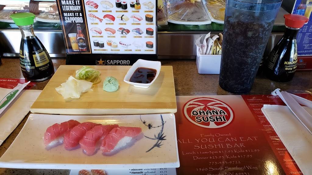 Ohana Sushi | restaurant | 1560 S Stanford Way, Sparks, NV 89431, USA | 7754539722 OR +1 775-453-9722