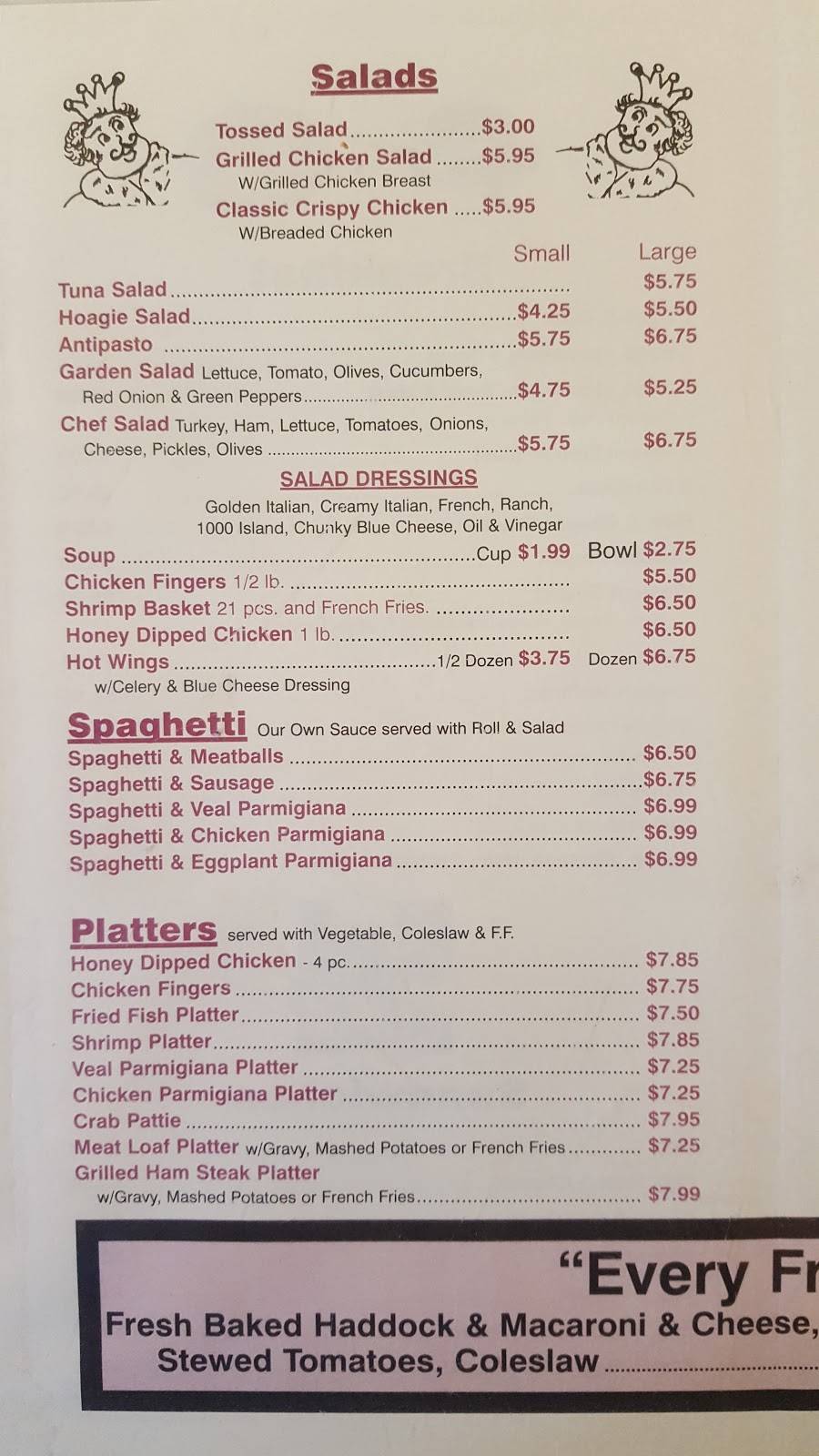 Tommys Italian Specialty Shop | restaurant | 41 N Railroad St, Tamaqua, PA 18252, USA | 5706681244 OR +1 570-668-1244