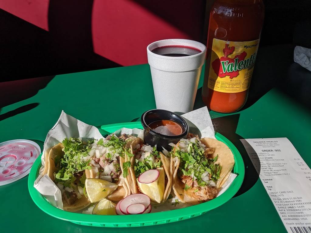 Hidalgo Taqueria | restaurant | 12609 Nicollet Ave, Burnsville, MN 55337, USA | 9527071183 OR +1 952-707-1183
