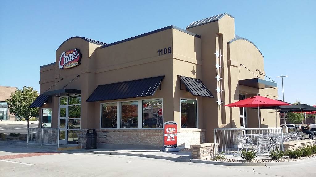 Raising Canes Chicken Fingers | meal takeaway | 1108 Cpl Max Donahue Ln, Highlands Ranch, CO 80129, USA | 3037910020 OR +1 303-791-0020