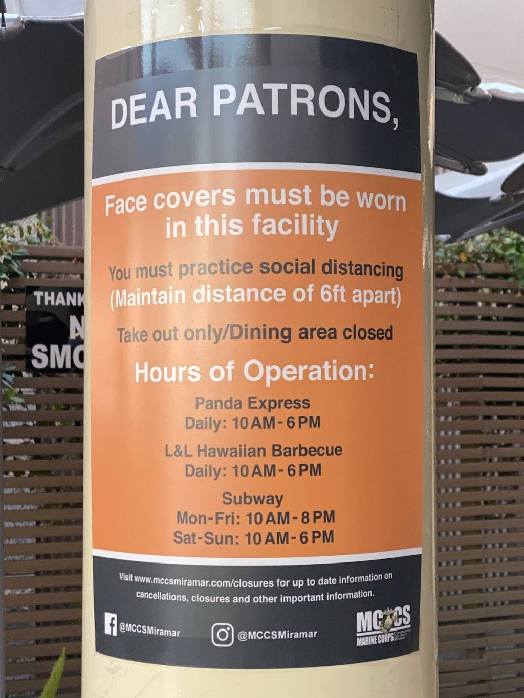 Subway | meal takeaway | McAs Miramar Bldg 2660, San Diego, CA 92145, USA | 8585470010 OR +1 858-547-0010