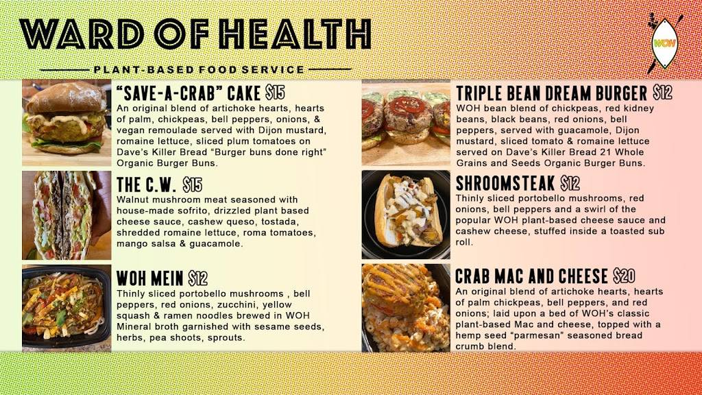 Ward of Health | restaurant | 1233 N 3rd St Stone Building, Harrisburg, PA 17102, USA | 7174211420 OR +1 717-421-1420