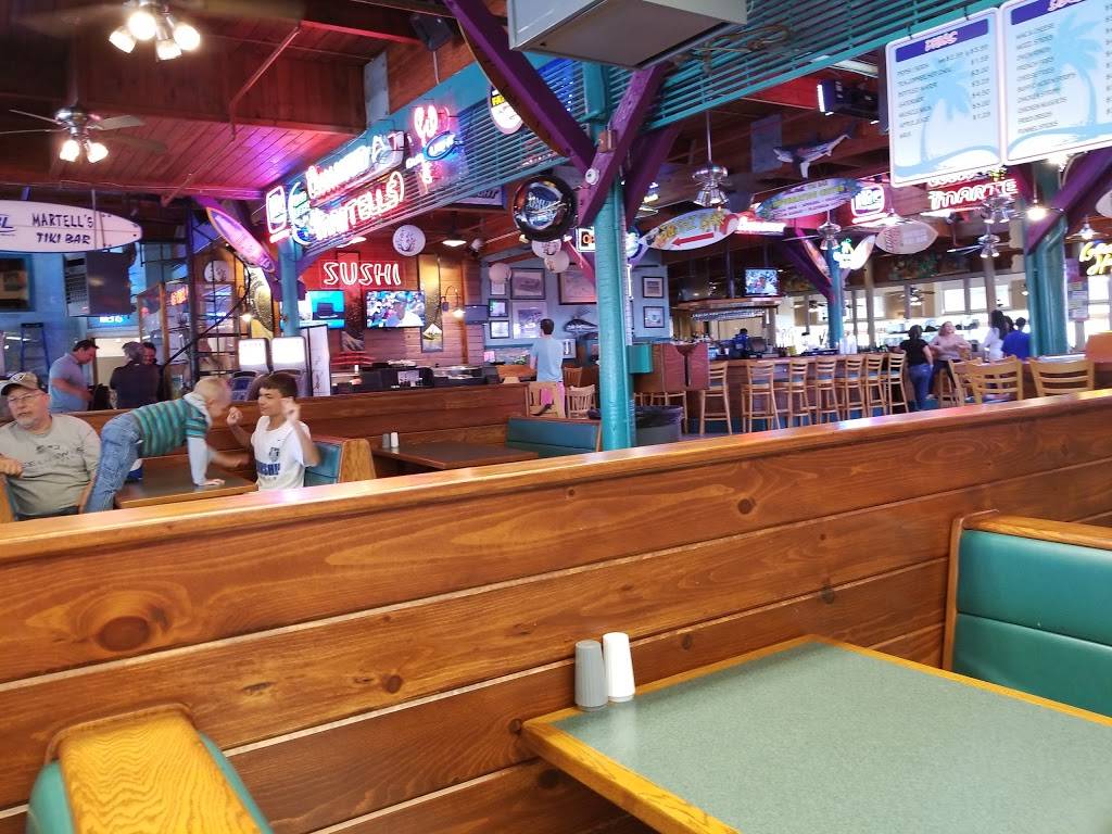 Martells Tiki Bar | restaurant | 308 Boardwalk, Point Pleasant Beach, NJ 08742, USA | 7328920131 OR +1 732-892-0131