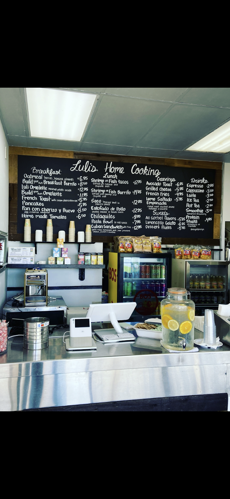 Luli Cafe | restaurant | 3801 Warner Ave, Huntington Beach, CA 92649, USA | 7142643833 OR +1 714-264-3833