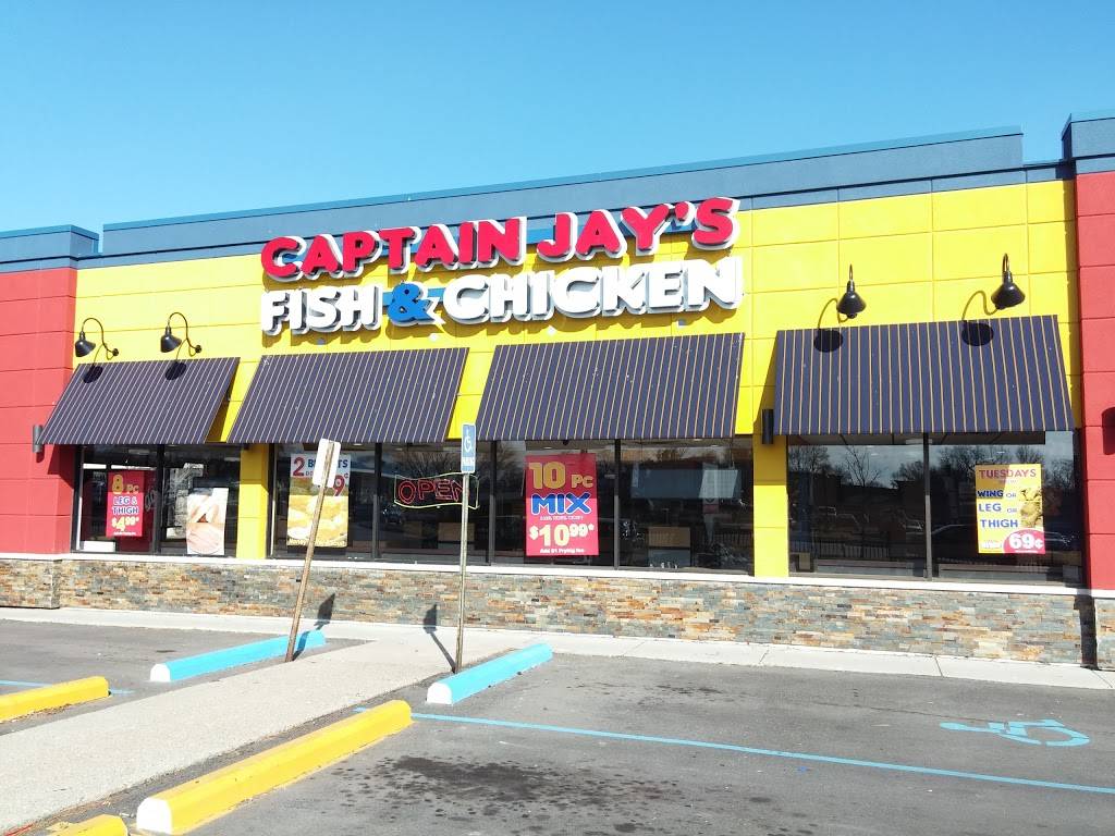 Captain Jays Fish & Chicken | meal takeaway | 13500 W Nine Mile Rd, Oak Park, MI 48237, USA | 2482067898 OR +1 248-206-7898