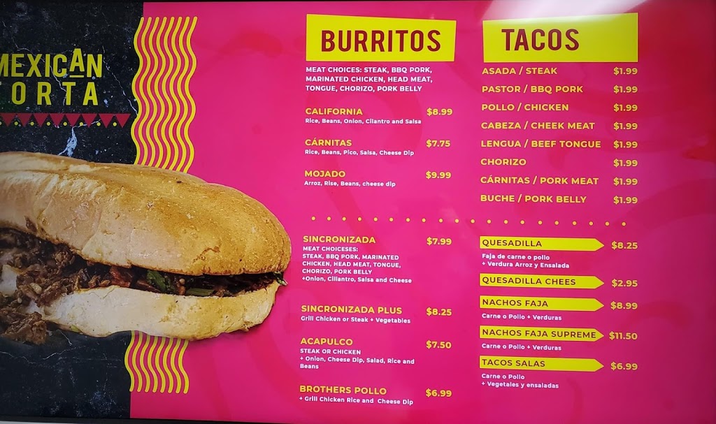 Los Brothers Tacos | restaurant | 50 Bullsboro Dr STE B, Newnan, GA 30263, USA | 6786335606 OR +1 678-633-5606