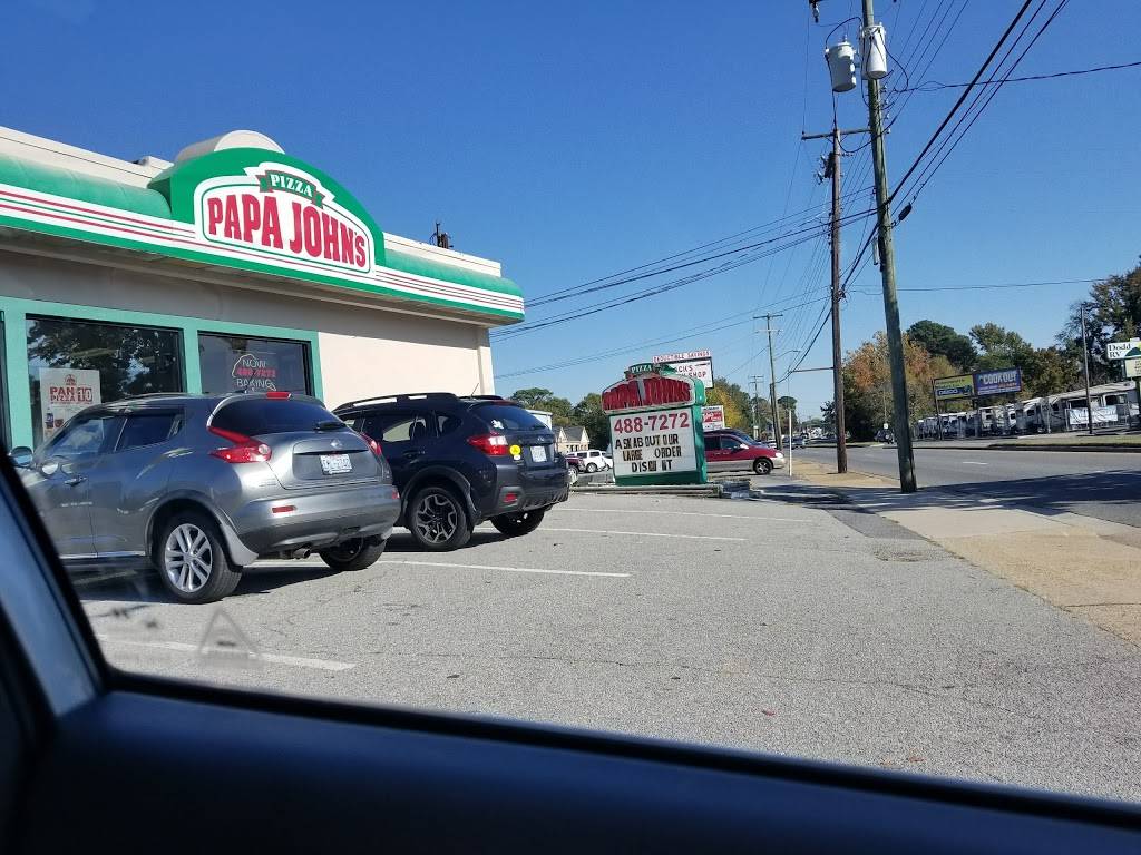 Papa Johns Pizza | restaurant | 4714 Portsmouth Blvd, Portsmouth, VA 23701, USA | 7574887272 OR +1 757-488-7272